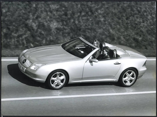 Mercedes SLK Salone Auto Torino 1994 Ft 36534 - Stampa 24x18 cm - Farabola Stampa ai sali d'argento