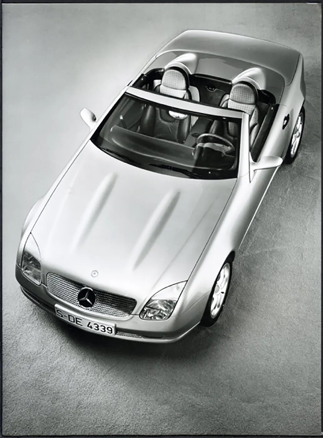 Mercedes SLK Salone Auto Torino 1994 Ft 36538 - Stampa 24x18 cm - Farabola Stampa ai sali d'argento
