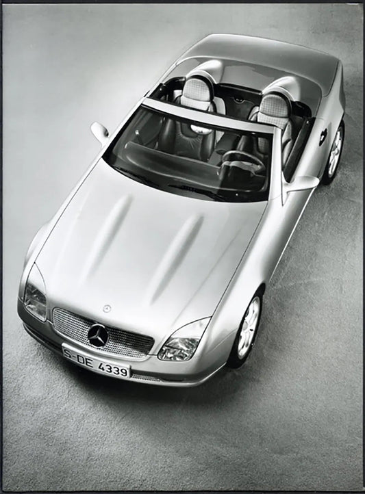 Mercedes SLK Salone Auto Torino 1994 Ft 36538 - Stampa 24x18 cm - Farabola Stampa ai sali d'argento