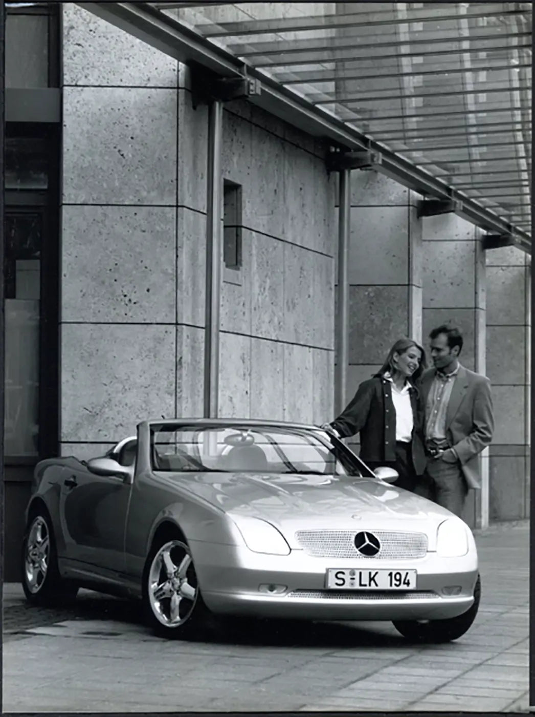 Mercedes SLK Salone Auto Torino 1994 Ft 36542 - Stampa 24x18 cm - Farabola Stampa ai sali d'argento