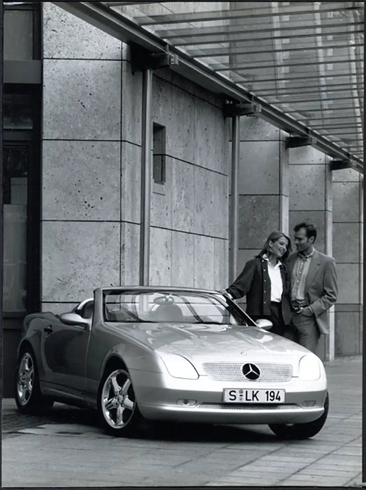 Mercedes SLK Salone Auto Torino 1994 Ft 36542 - Stampa 24x18 cm - Farabola Stampa ai sali d'argento