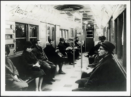 Metropolitana a New York 1963 Ft 37914 - Stampa 24x18 cm - Farabola Stampa ai sali d'argento