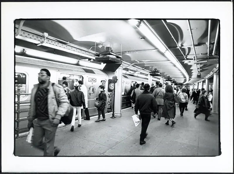 Metropolitana a New York anni 90 Ft 37676 - Stampa 24x18 cm - Farabola Stampa ai sali d'argento