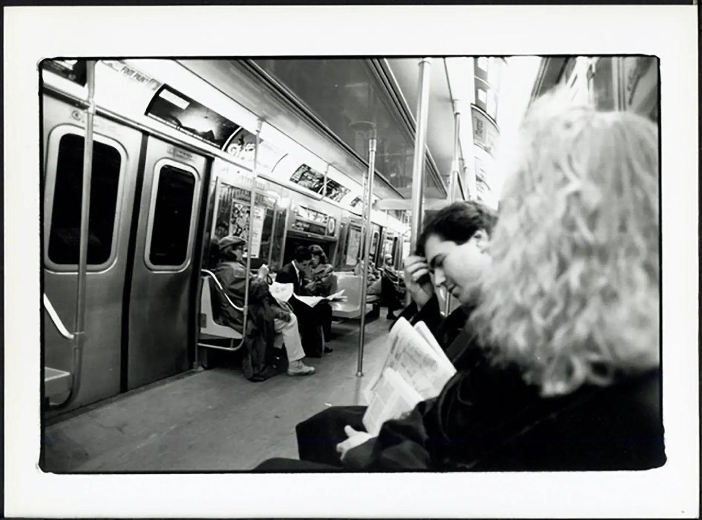 Metropolitana New York anni 90 Ft 37925 - Stampa 24x18 cm - Farabola Stampa ai sali d'argento