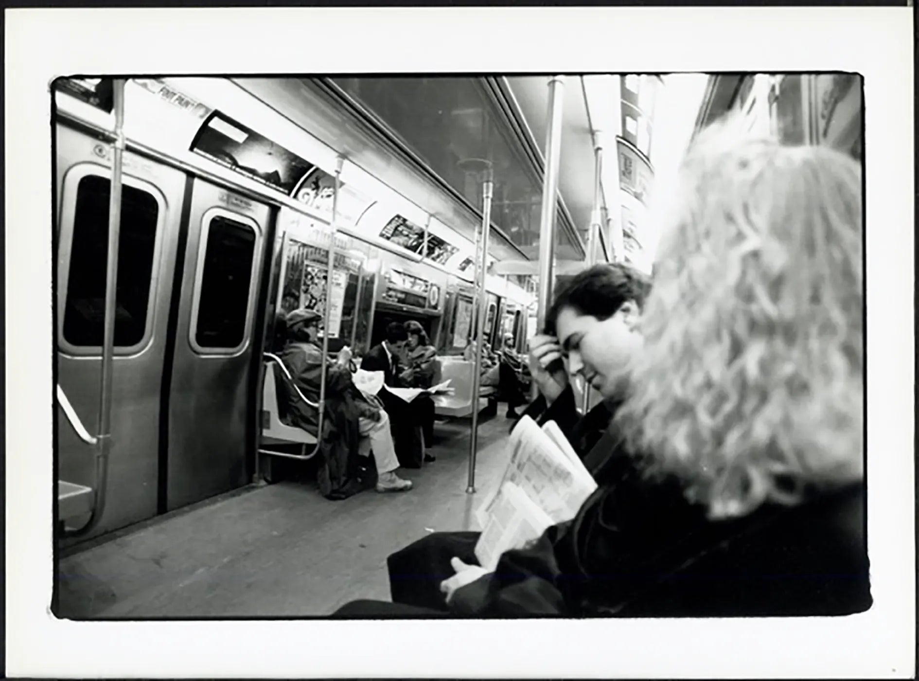 Metropolitana New York anni 90 Ft 37925 - Stampa 24x18 cm - Farabola Stampa ai sali d'argento