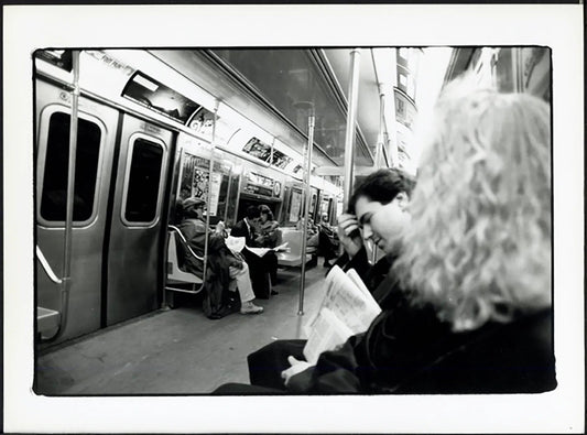 Metropolitana New York anni 90 Ft 37925 - Stampa 24x18 cm - Farabola Stampa ai sali d'argento