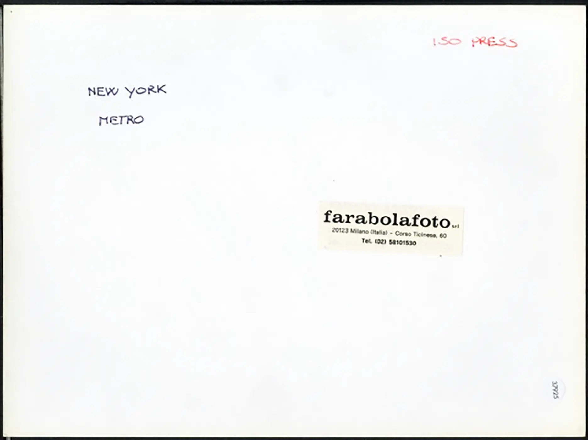 Metropolitana New York anni 90 Ft 37925 - Stampa 24x18 cm - Farabola Stampa ai sali d'argento