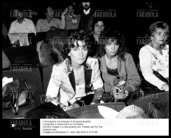 Mia Martini e Loredana Bertè, anni 80 - Farabola Immagine digitale