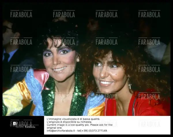 Mia Martini e Loredana Bertè, anni 80 - Farabola Immagine digitale