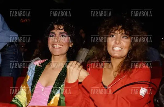Mia Martini e Loredana Bertè, anni 80 - Farabola Immagine digitale