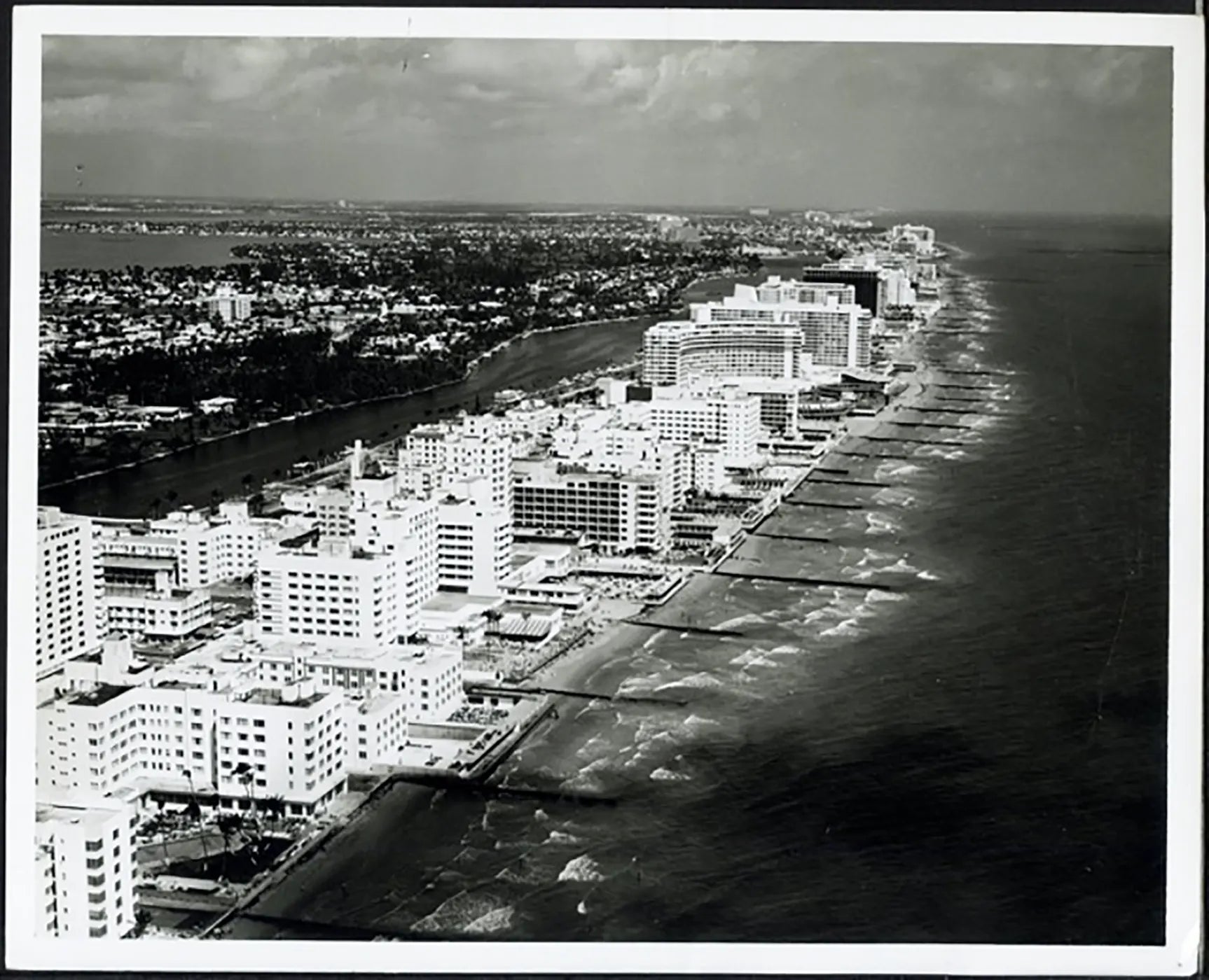 Miami Beach in Florida ani 60 Ft 37995 - Stampa 20x25 cm - Farabola Stampa ai sali d'argento