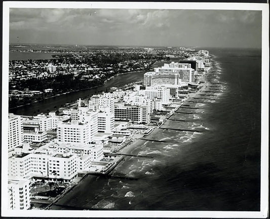 Miami Beach in Florida ani 60 Ft 37995 - Stampa 20x25 cm - Farabola Stampa ai sali d'argento