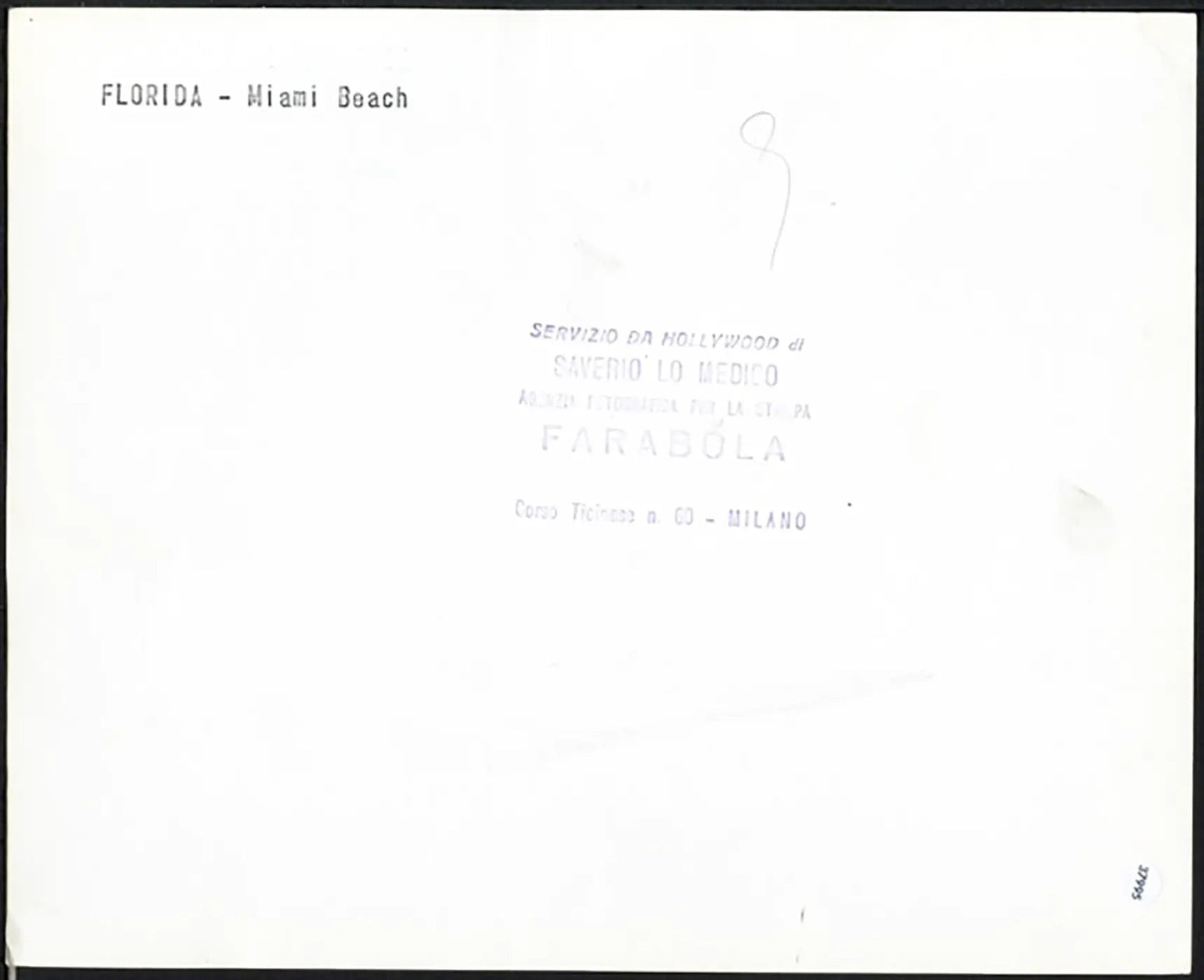 Miami Beach in Florida ani 60 Ft 37995 - Stampa 20x25 cm - Farabola Stampa ai sali d'argento