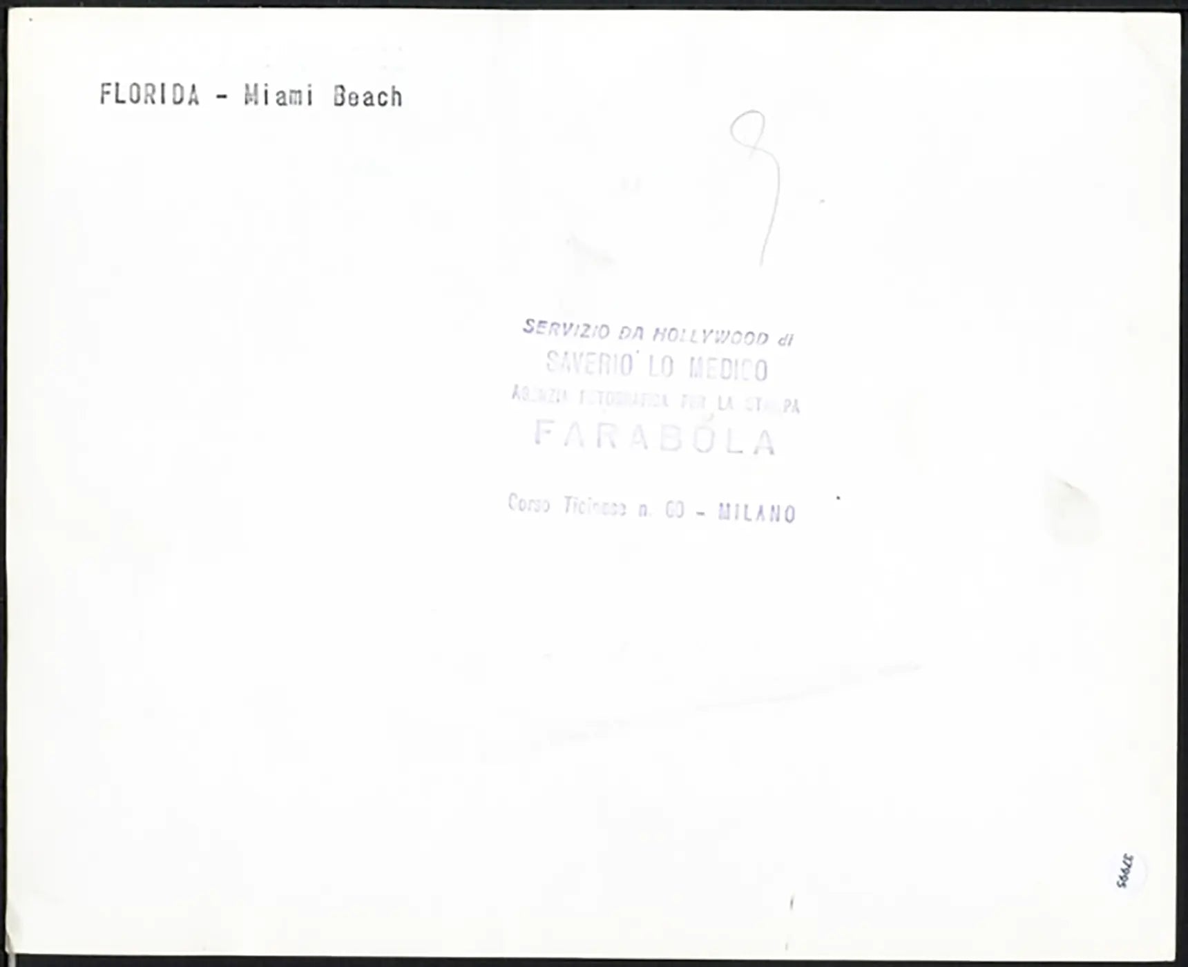 Miami Beach in Florida ani 60 Ft 37995 - Stampa 20x25 cm - Farabola Stampa ai sali d'argento