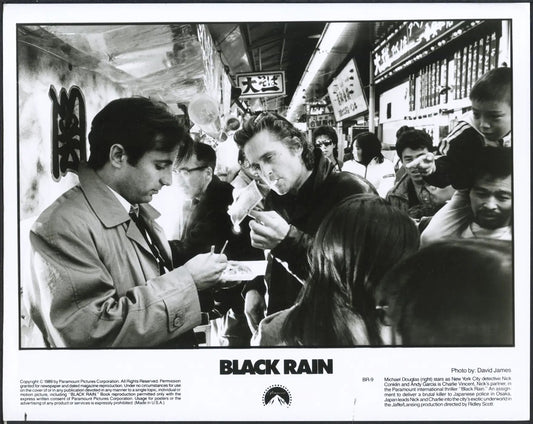 Michael Douglas e Andy Garcia 1989 Ft 37531 - Stampa 20x25 cm - Farabola Stampa ai sali d'argento