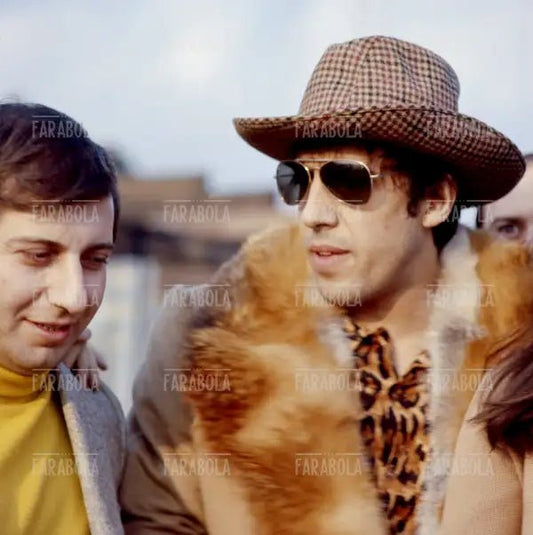 Miki Del Prete e Adriano Celentano, anni 60 - Farabola Immagine digitale