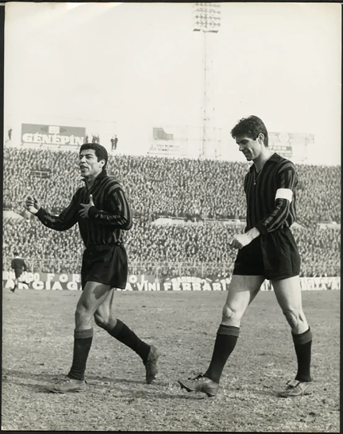 Milan Benitez e Maldini 1965 Ft 5470 - Stampa 21x27 cm - Farabola Stampa ai sali d'argento