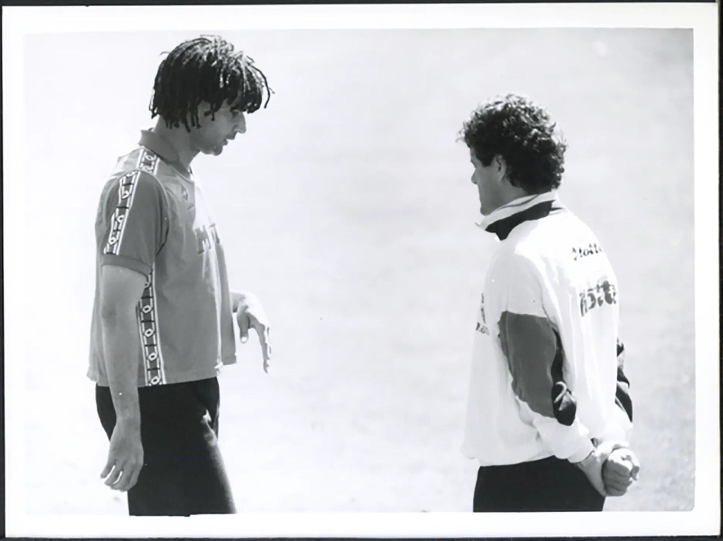 Milan Gullit e Capello stagione 1993 - 1994 Ft 5574 - Stampa 24x18 cm - Farabola Stampa ai sali d'argento