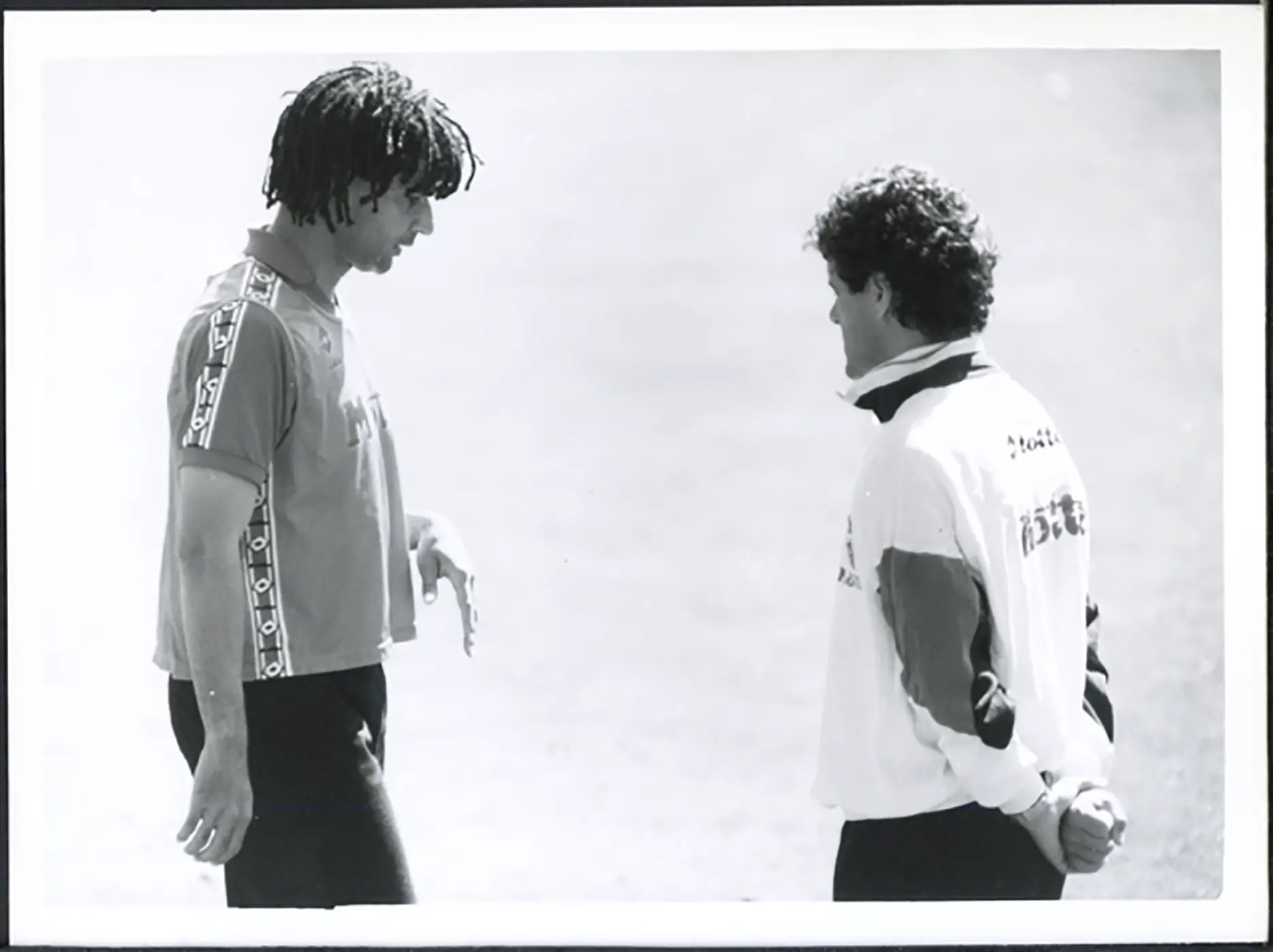 Milan Gullit e Capello stagione 1993 - 1994 Ft 5574 - Stampa 24x18 cm - Farabola Stampa ai sali d'argento