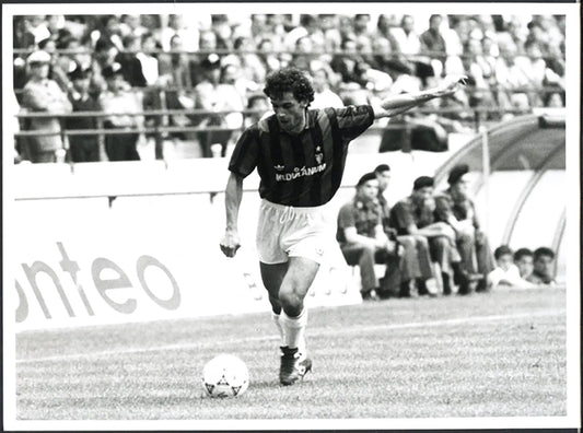 Milan Roberto Donadoni anni 90 Ft 5640 - Stampa 24x18 cm - Farabola Stampa ai sali d'argento