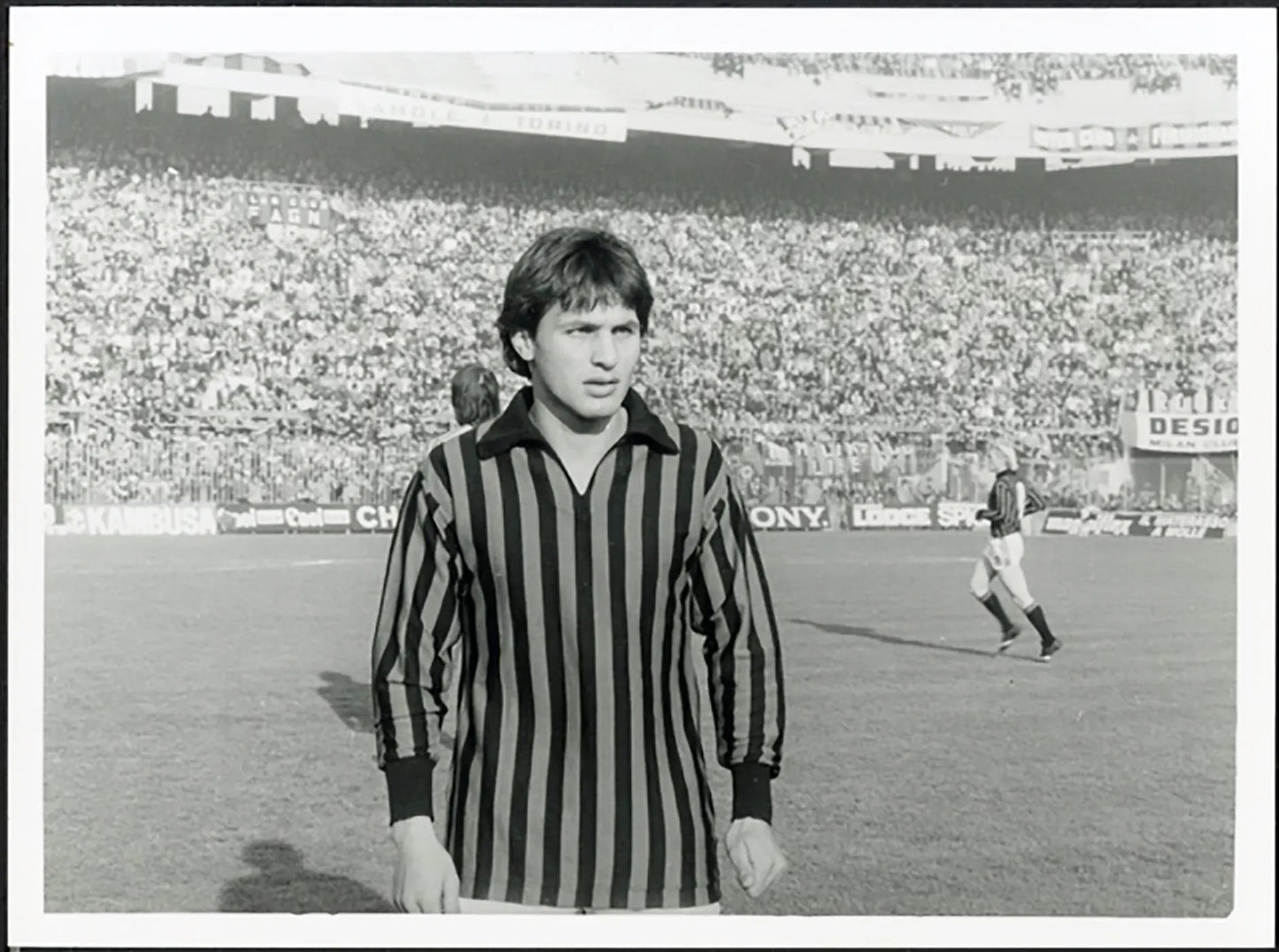 Milan Walter Novellino 1979 Ft 5342 - Stampa 24x18 cm - Farabola Stampa ai sali d'argento (anni 90)