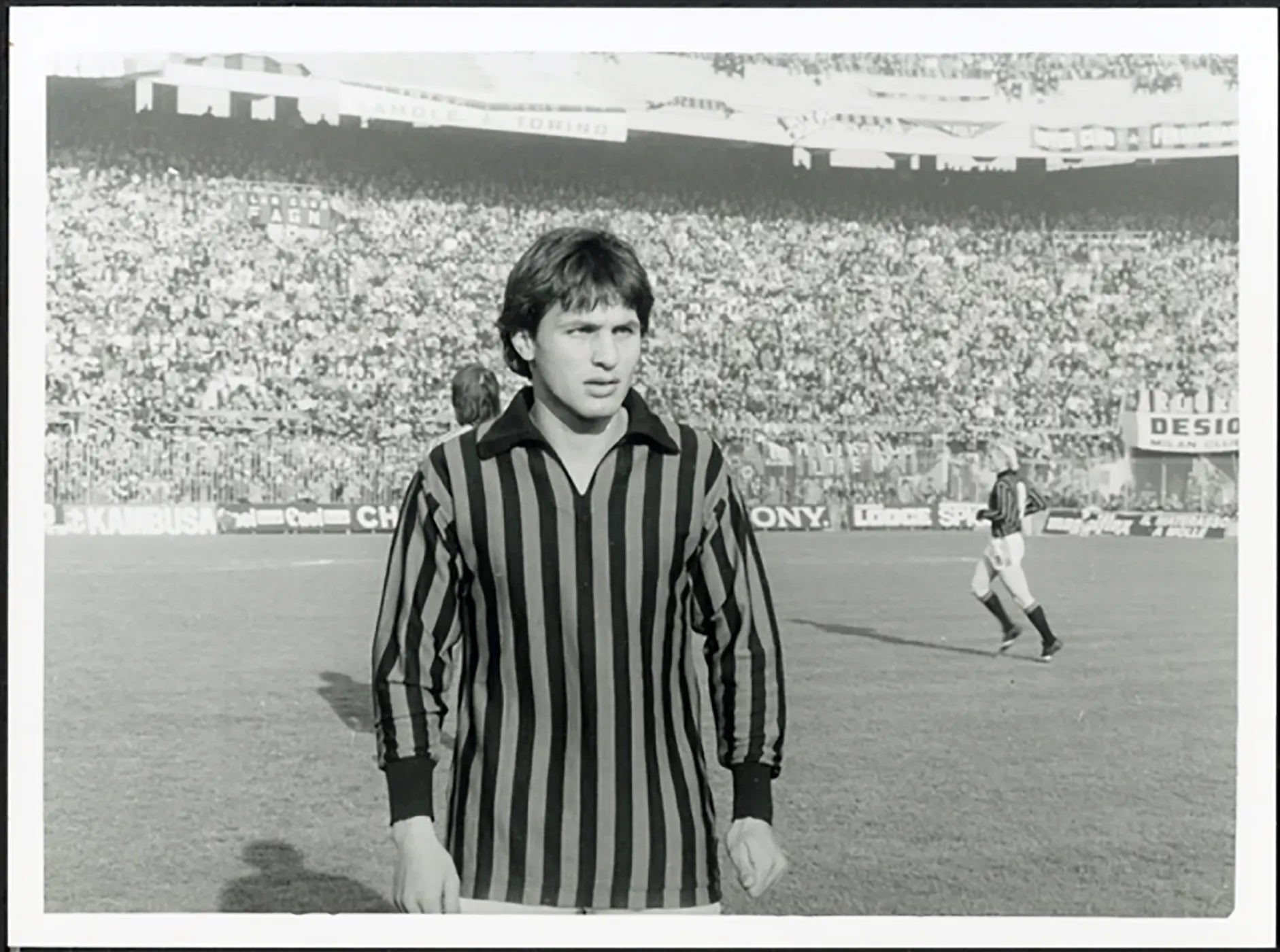 Milan Walter Novellino 1979 Ft 5342 - Stampa 24x18 cm - Farabola Stampa ai sali d'argento (anni 90)