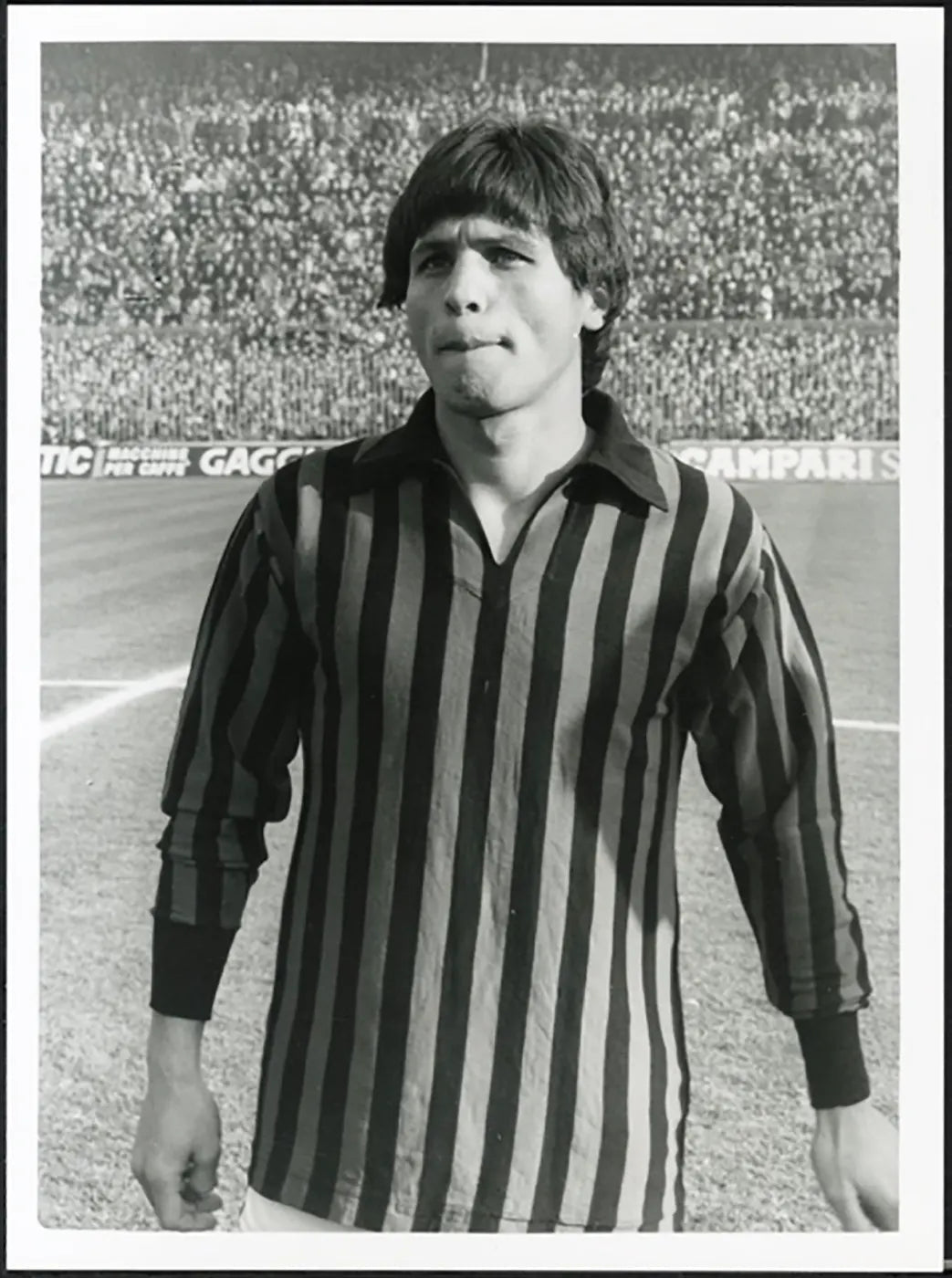 Milan Walter Novellino 1979 Ft 5343 - Stampa 24x18 cm - Farabola Stampa ai sali d'argento (anni 90)