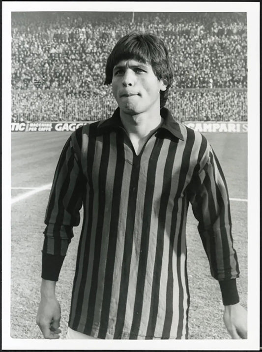 Milan Walter Novellino 1979 Ft 5343 - Stampa 24x18 cm - Farabola Stampa ai sali d'argento (anni 90)