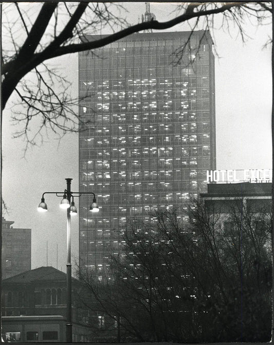 Milano Grattacieli anni 60 Ft 36096 - Stampa 24x30 cm - Farabola breadcrumbs : fotografie - vintage; foto - vintage - vecchia - italia