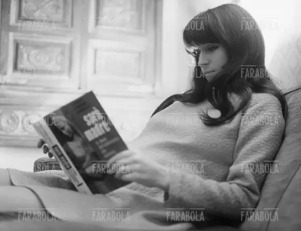 Milena Cantù, ex fidanzata di Adriano Celentano, 1968 - Farabola Immagine digitale