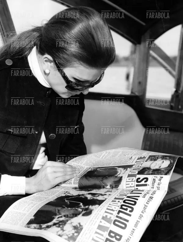 Milva, Festival di Venezia, 1969 - Farabola Immagine digitale