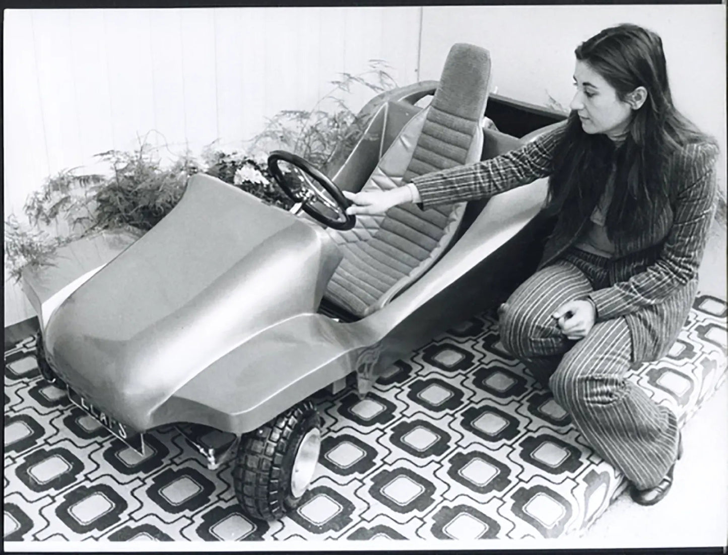 Mini Auto Elats Salone Auto Parigi 1972 Ft 36502 - Stampa 24x18 cm - Farabola Stampa ai sali d'argento