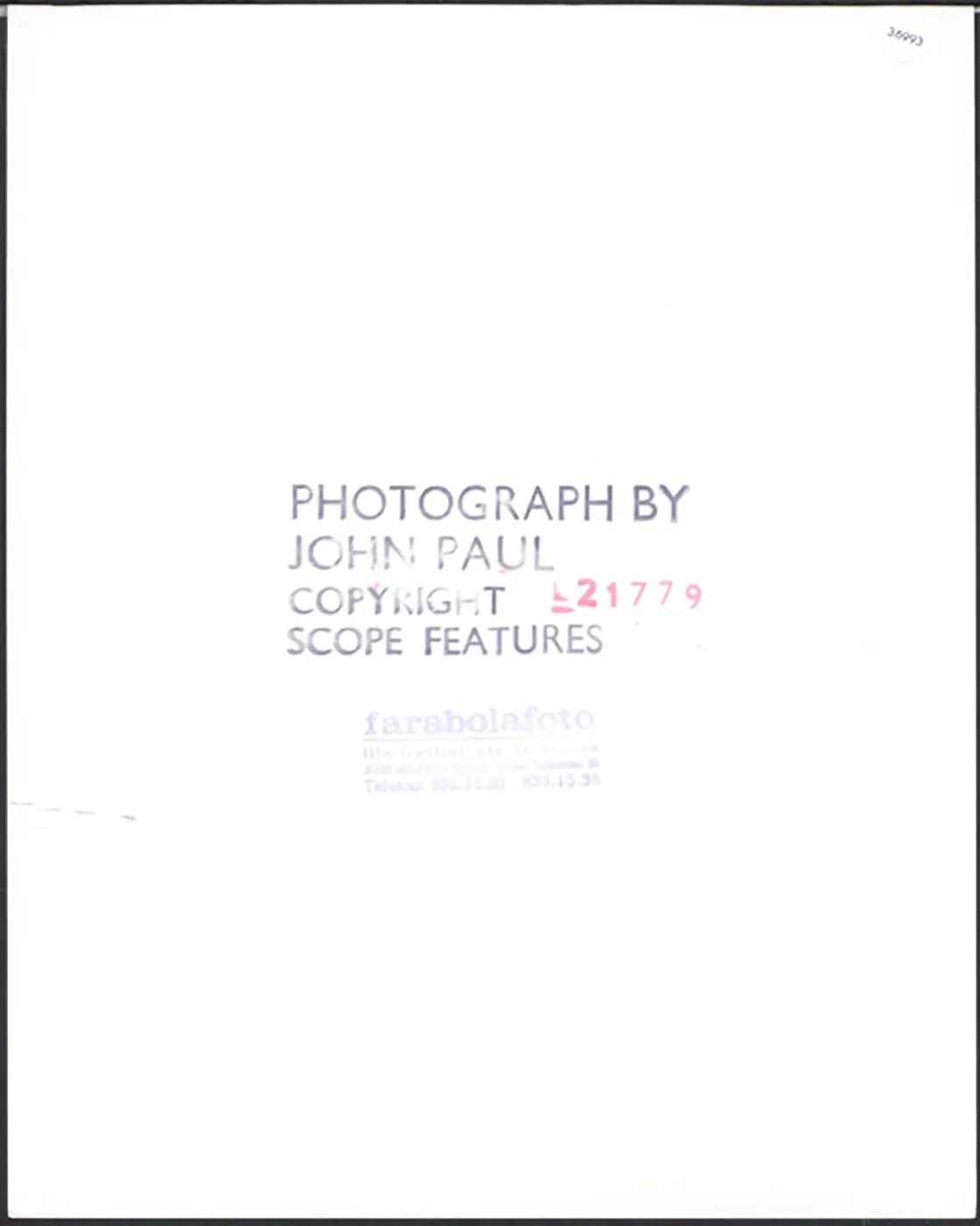Modella anni 80 Ft 36993 - Stampa 20x25 cm - Farabola Stampa ai sali d'argento
