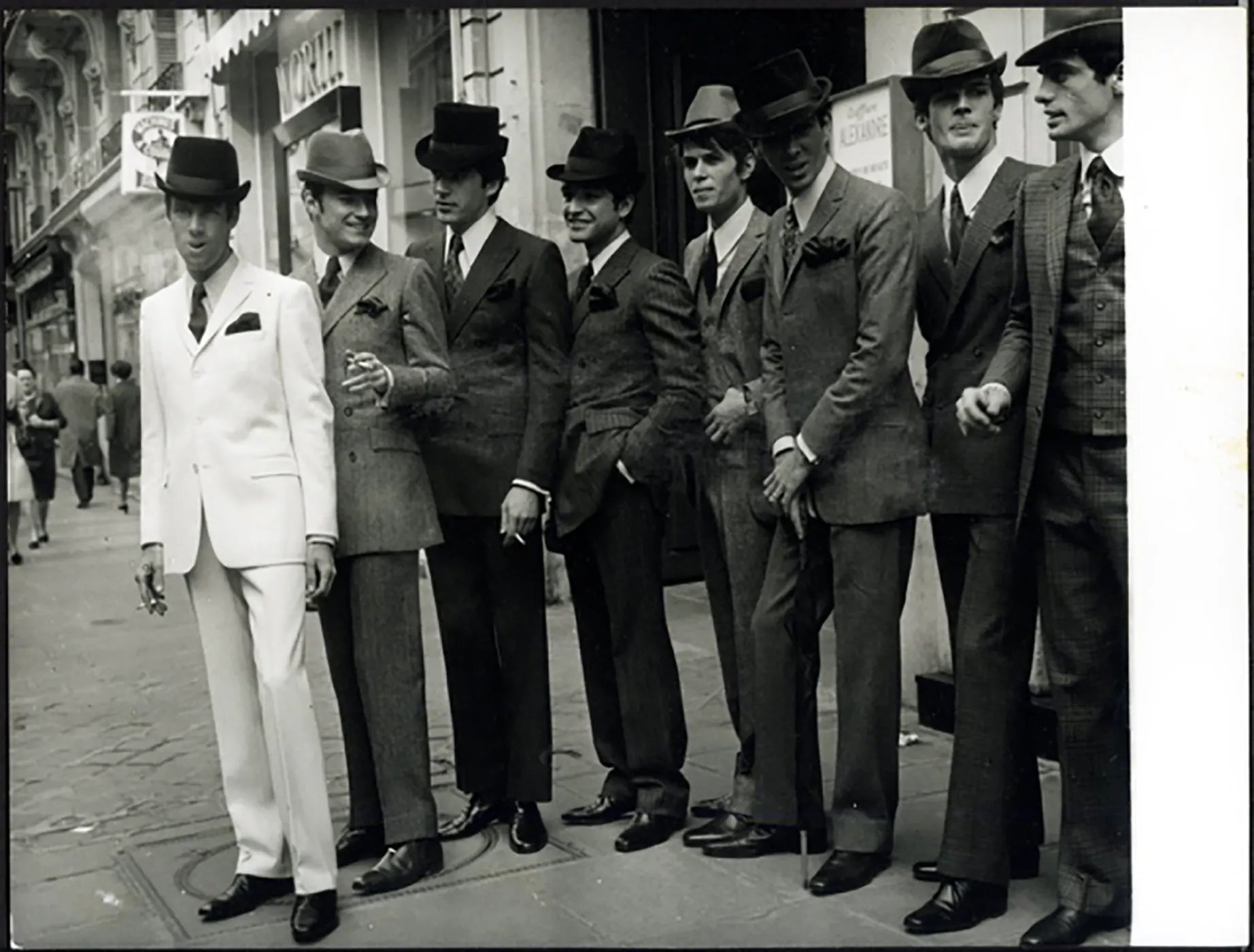 Modelli uomo junior Pierre Cardin 1966 Ft 36390 - Stampa 24x18 cm - Farabola Stampa ai sali d'argento