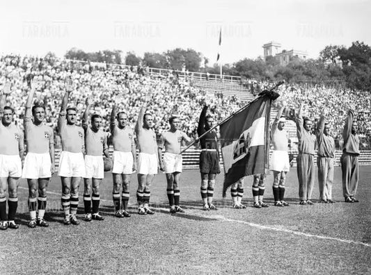 Mondiali 1934, Italia vs Stati Uniti - Farabola Immagine digitale