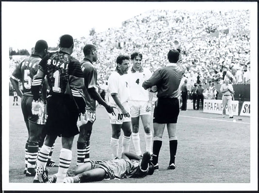 Mondiali 1994 Italia vs Nigeria Ft 5403 - Stampa 24x18 cm - Farabola Stampa ai sali d'argento