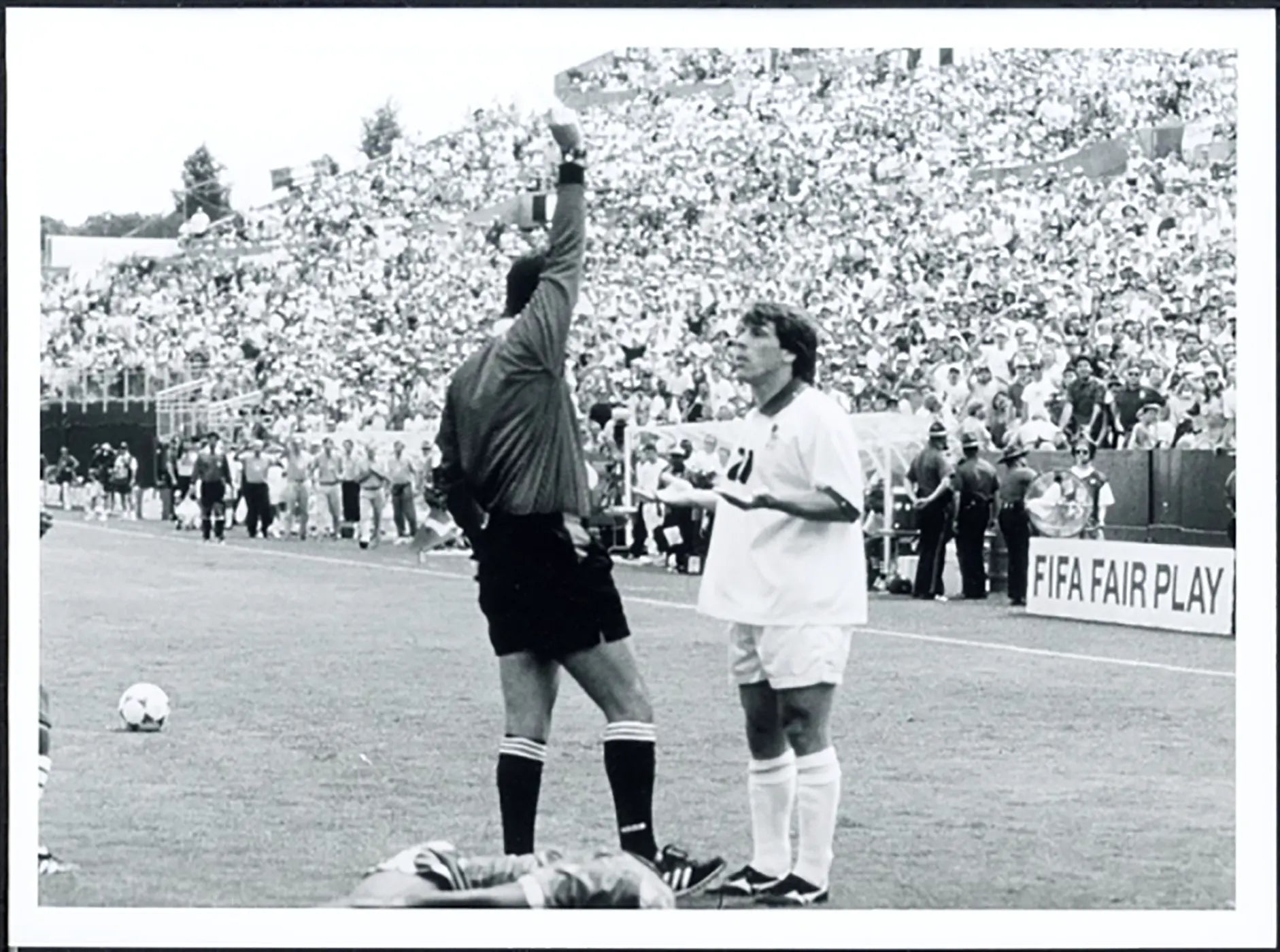 Mondiali 1994 Italia vs Nigeria Zola Ft 5402 - Stampa 24x18 cm - Farabola Stampa ai sali d'argento