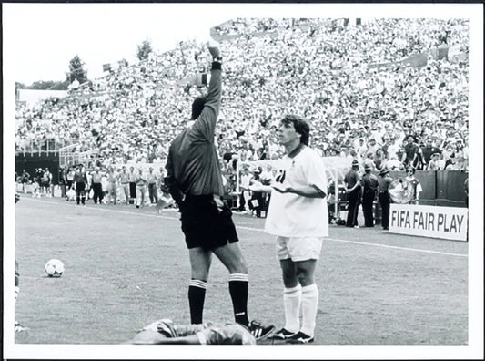Mondiali 1994 Italia vs Nigeria Zola Ft 5402 - Stampa 24x18 cm - Farabola Stampa ai sali d'argento