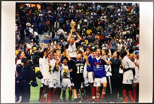 Mondiali 1998 Francia campione Ft 2873 - Stampa 20x30 cm - Farabola Stampa digitale