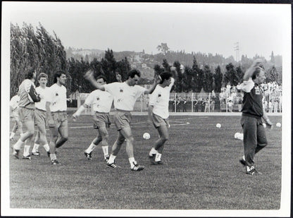 Mondiali di calcio 90 Allenamenti Italia Ft 2686 - Stampa 24x18 cm - Farabola Stampa ai sali d'argento