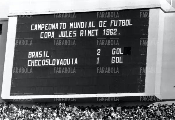 Mondiali di calcio in Cile, Brasile vs Cecoslovacchia, 1962 - Farabola Immagine digitale