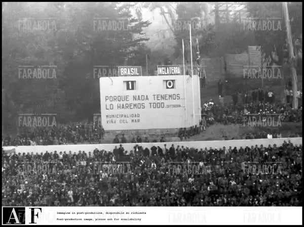Mondiali di calcio in Cile, Brasile vs Inghilterra, 1962 - Farabola Immagine digitale