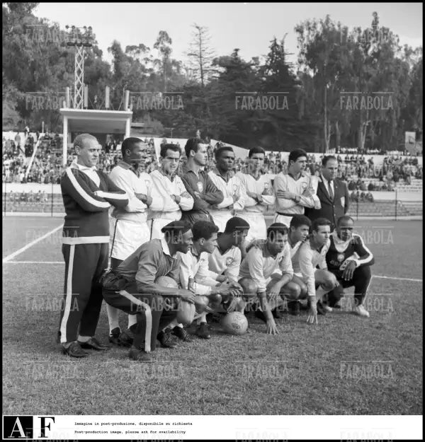 Mondiali di calcio in Cile, Brasile vs Spagna, 1962 - Farabola Immagine digitale