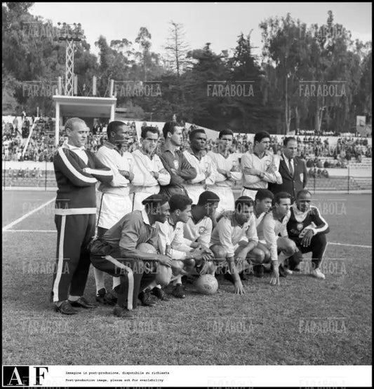 Mondiali di calcio in Cile, Brasile vs Spagna, 1962 - Farabola Immagine digitale