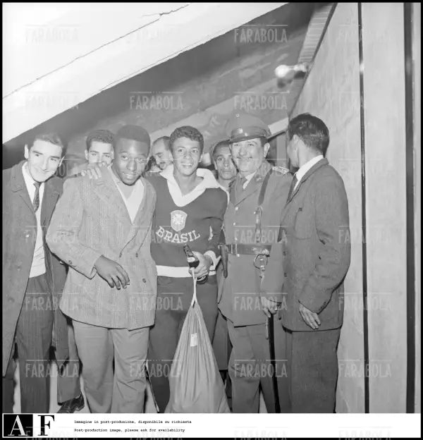 Mondiali di calcio in Cile, Brasile vs Spagna, 1962 - Farabola Immagine digitale