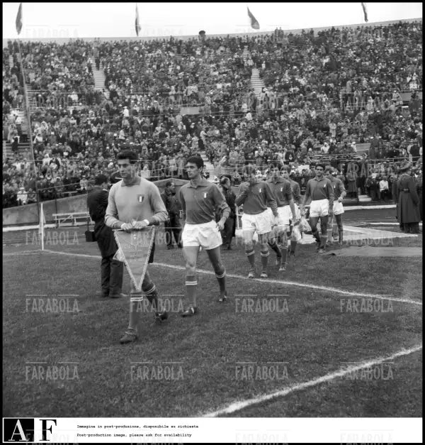 Mondiali di calcio in Cile, Germania O. vs Italia, 1962 - Farabola Immagine digitale
