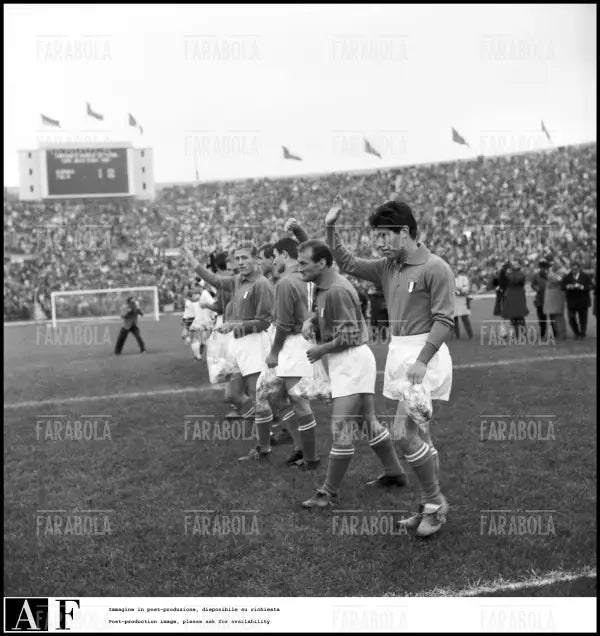 Mondiali di calcio in Cile, Germania O. vs Italia, 1962 - Farabola Immagine digitale