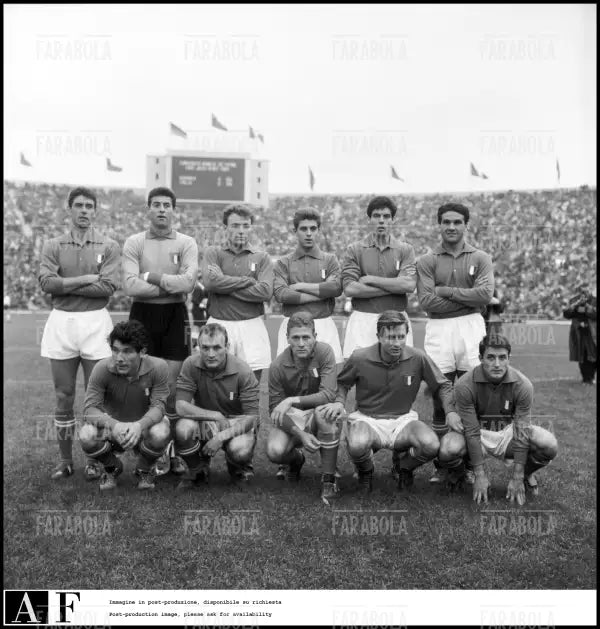Mondiali di calcio in Cile, Germania O. vs Italia, 1962 - Farabola Immagine digitale