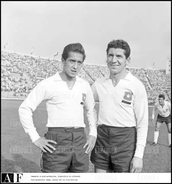Mondiali di calcio in Cile, partita Cile vs Svizzera, 1962 - Farabola Immagine digitale