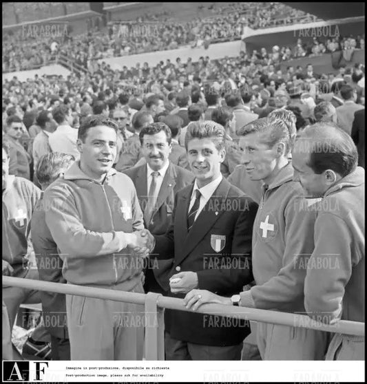 Mondiali di calcio in Cile, partita Cile vs Svizzera, 1962 - Farabola Immagine digitale